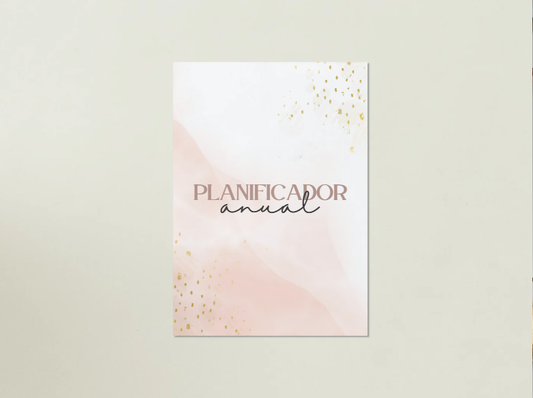 Planificador Anual Rosa - Para Imprimir!